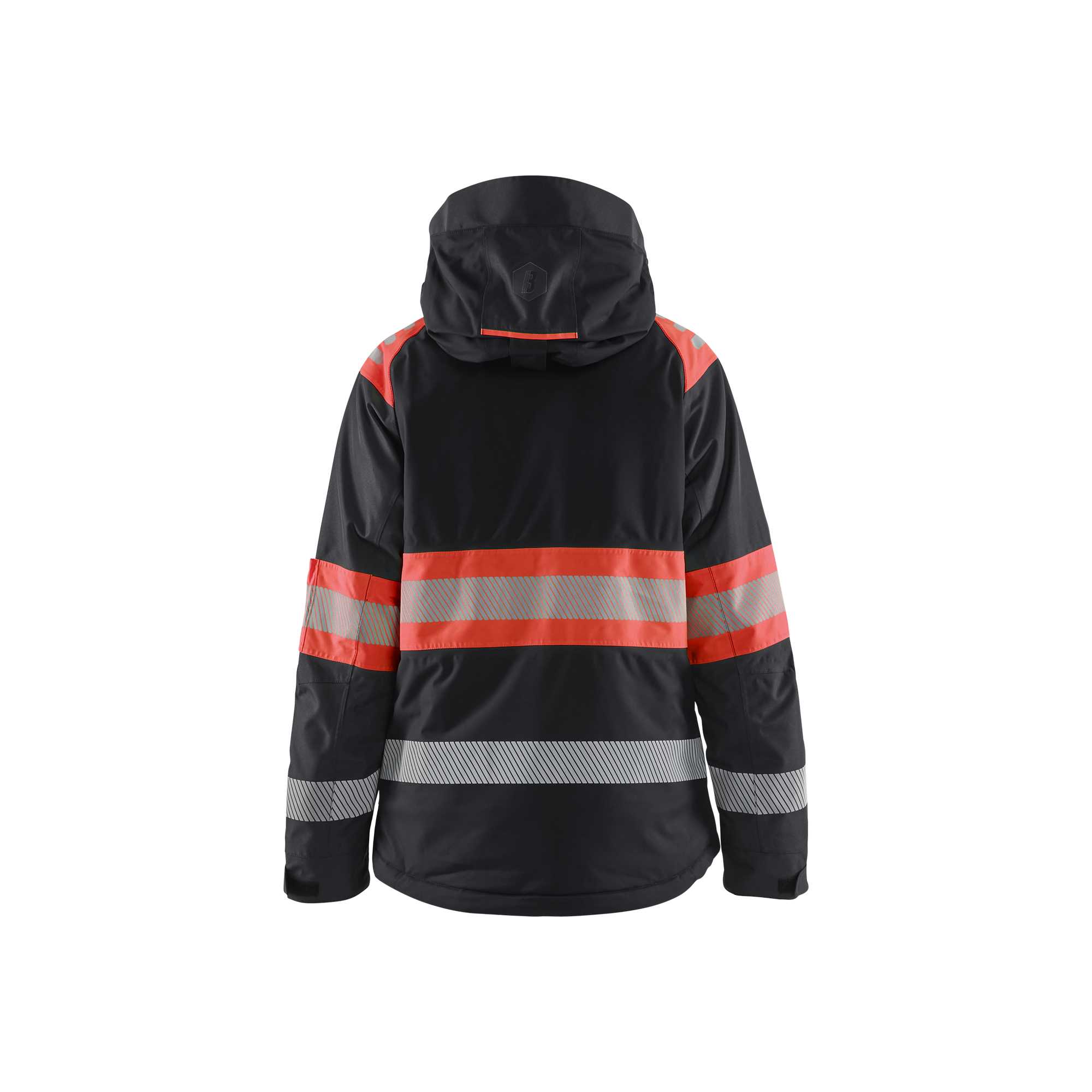 BLAKLADER 44701977 Women’s Hi Vis Winter Jacket Hi Vis Reflective Work Jacket WOMEN - Waterproof